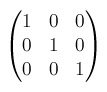 matrix()関数の行列の初期値